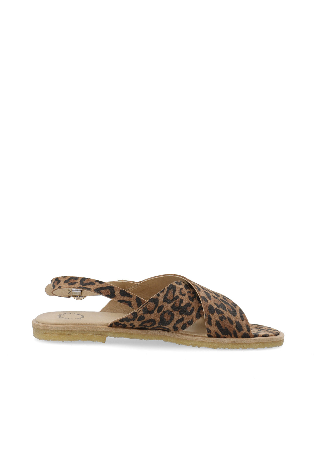 CASHOTT CASGITTA CROSS SANDAL Crossover Leopard Print