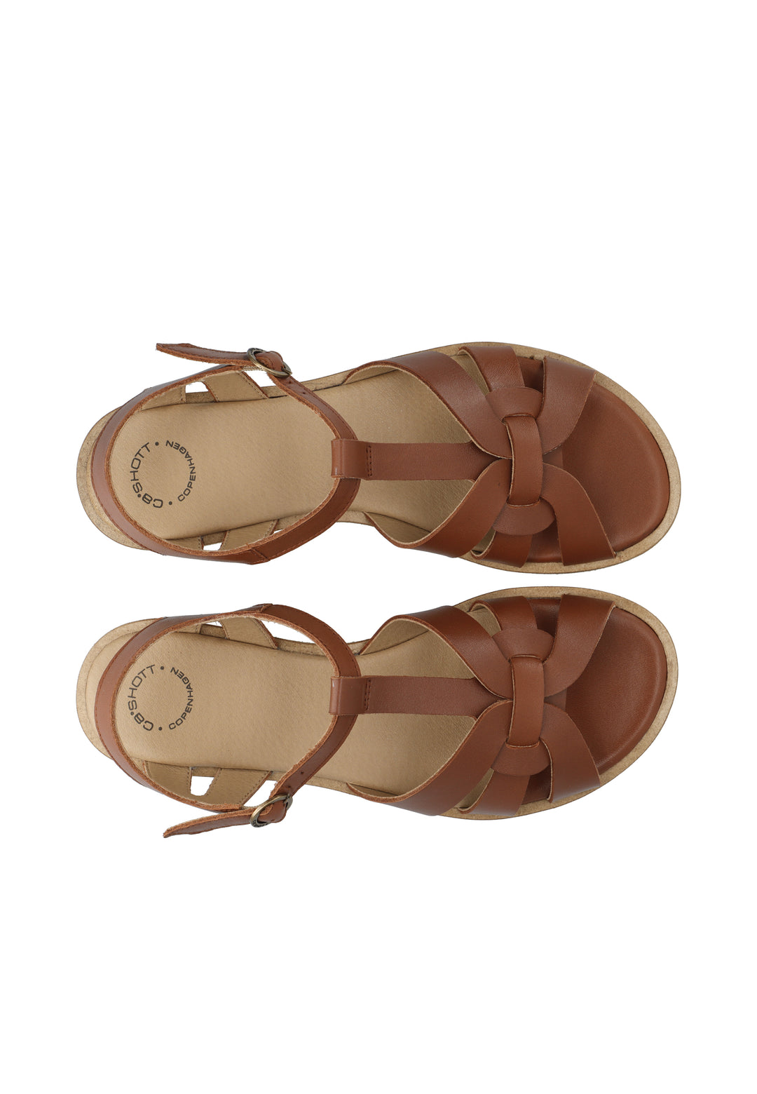 CASHOTT CASGITTA SANDAL Sandals Cognac