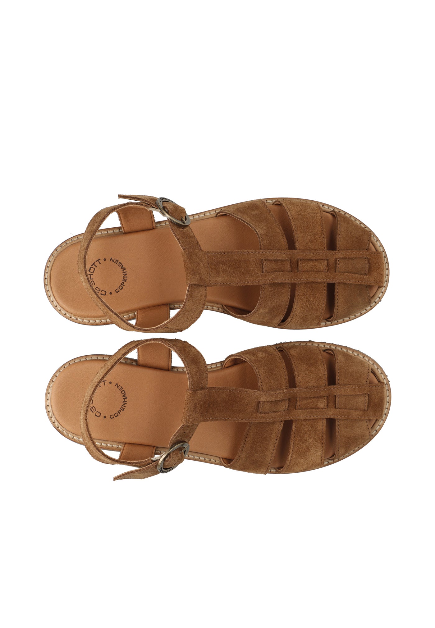 CASHOTT CASGRACE SANDAL Fisherman Toffee