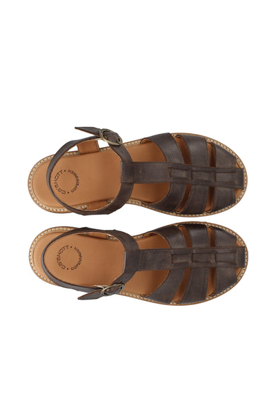 CASHOTT CASGRACE SANDAL Fisherman Coffee