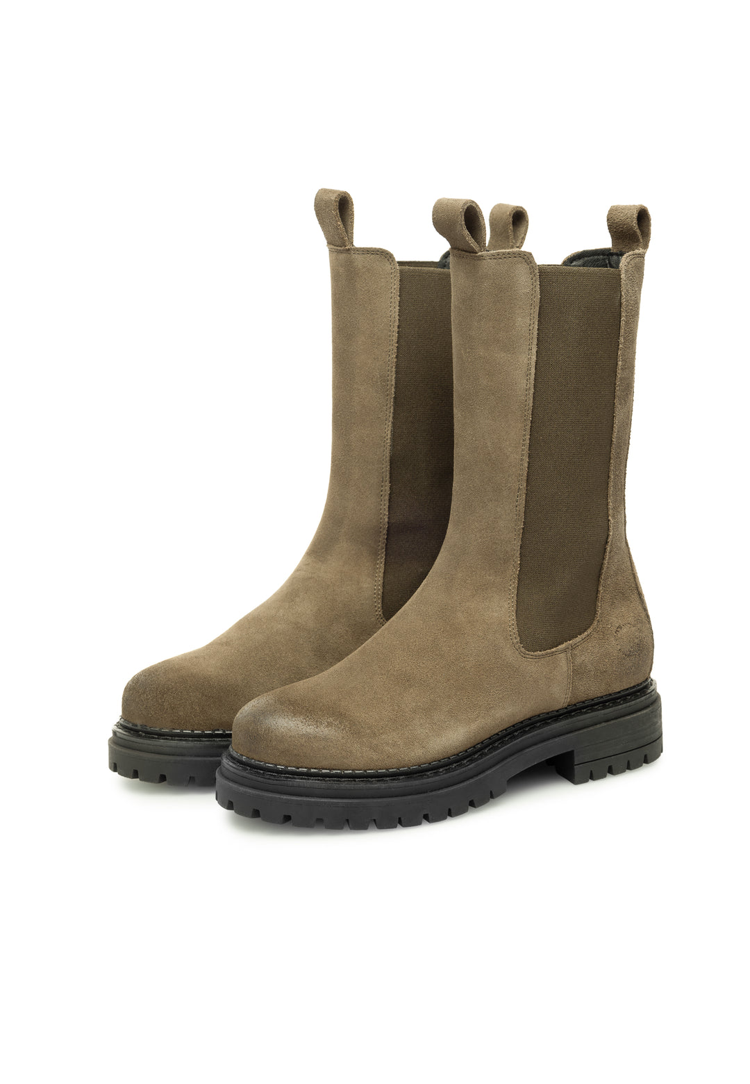 CASHOTT CASHANNAH MID CALF BOOT Chelsea Olive