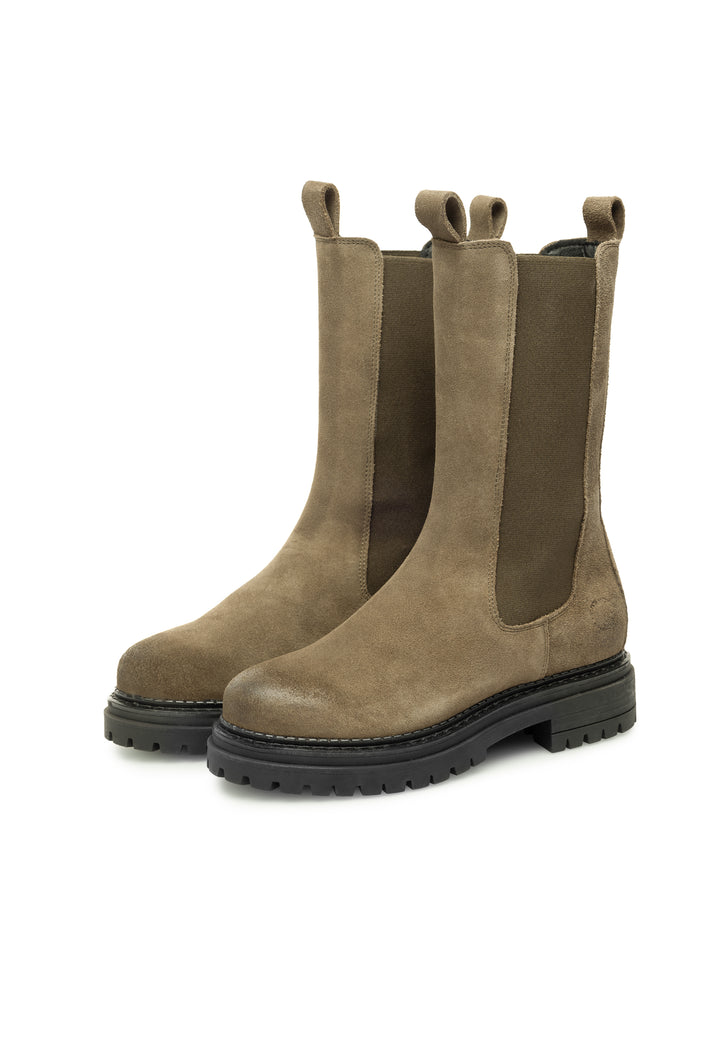 CASHOTT CASHANNAH MID CALF BOOT Chelsea Olive