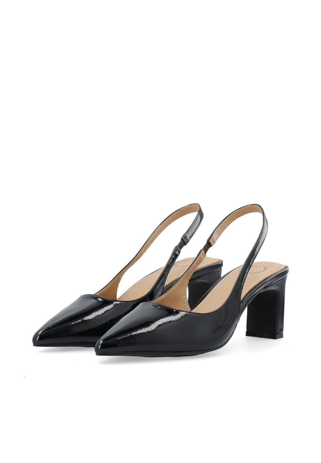 CASHOTT CASHELENA SLINGBACK - Patent *Slingback Black