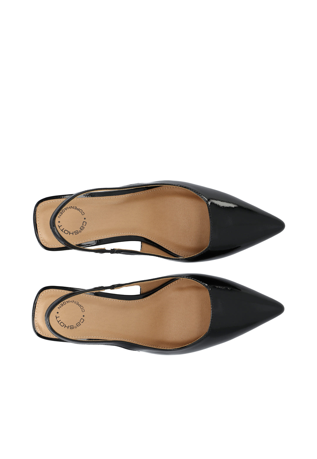 CASHOTT CASHELENA SLINGBACK - Patent *Slingback Black