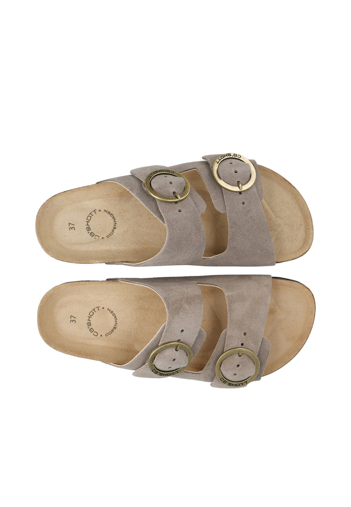 CASHOTT CASHELLE SLIDE Slides Taupe