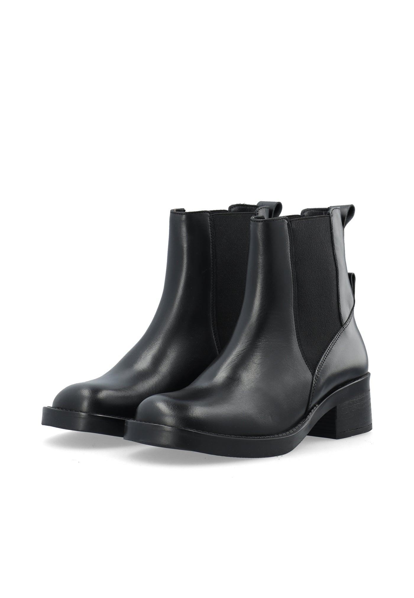 CASHOTT CASJOSEFINE Chelsea Boot Leather Chelsea Black