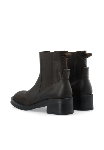 CASHOTT CASJOSEFINE Chelsea Boot Oil Suede Chelsea Coffee