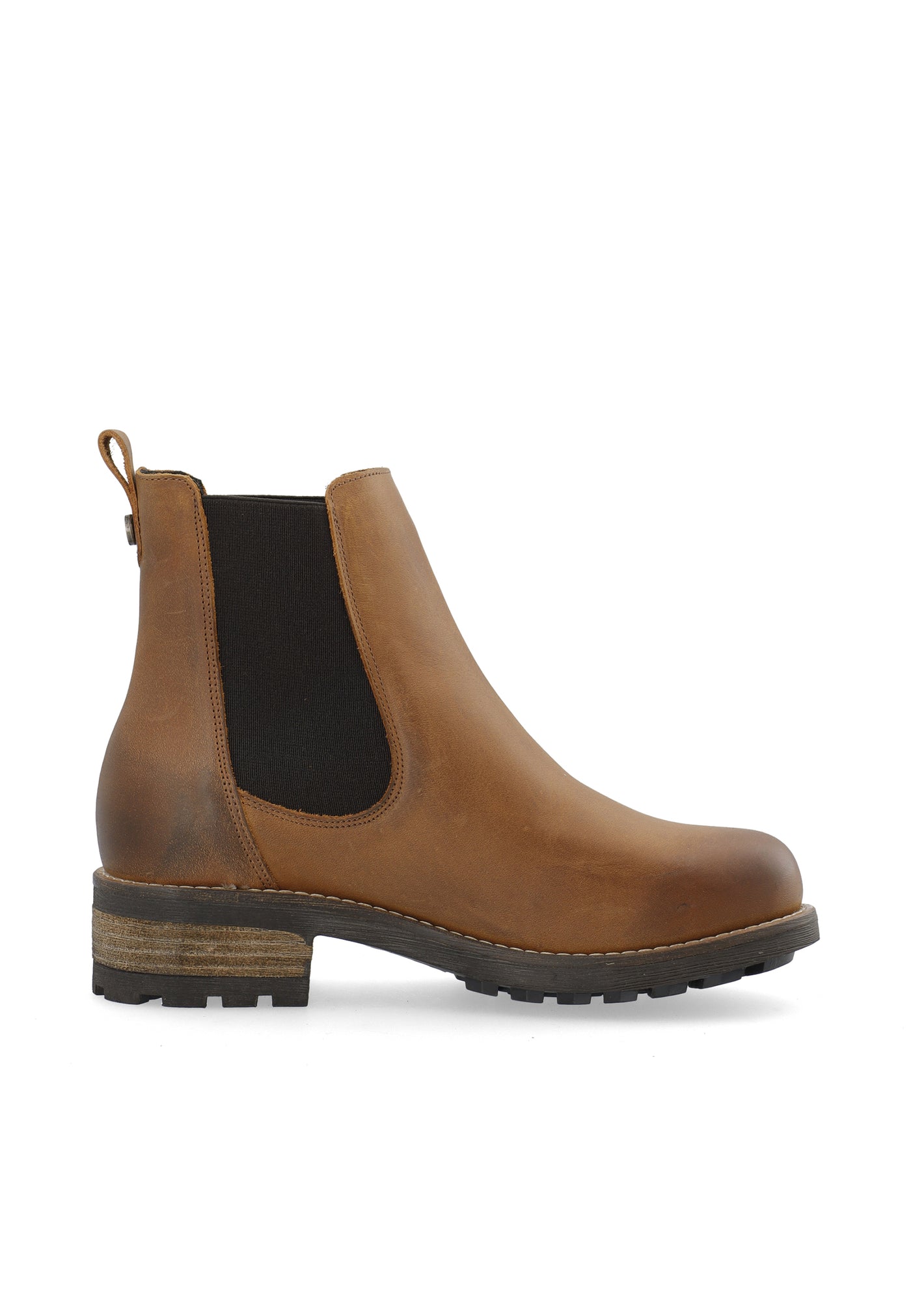 CASHOTT CASKARLA Chelsea Boot WR Oil Nubuck Chelsea Bison