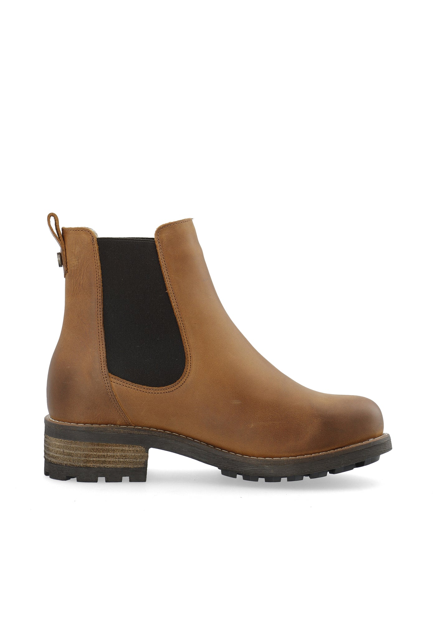 CASHOTT CASKARLA Chelsea Boot WR Warm Lining Oil Nubuck Chelsea Bison