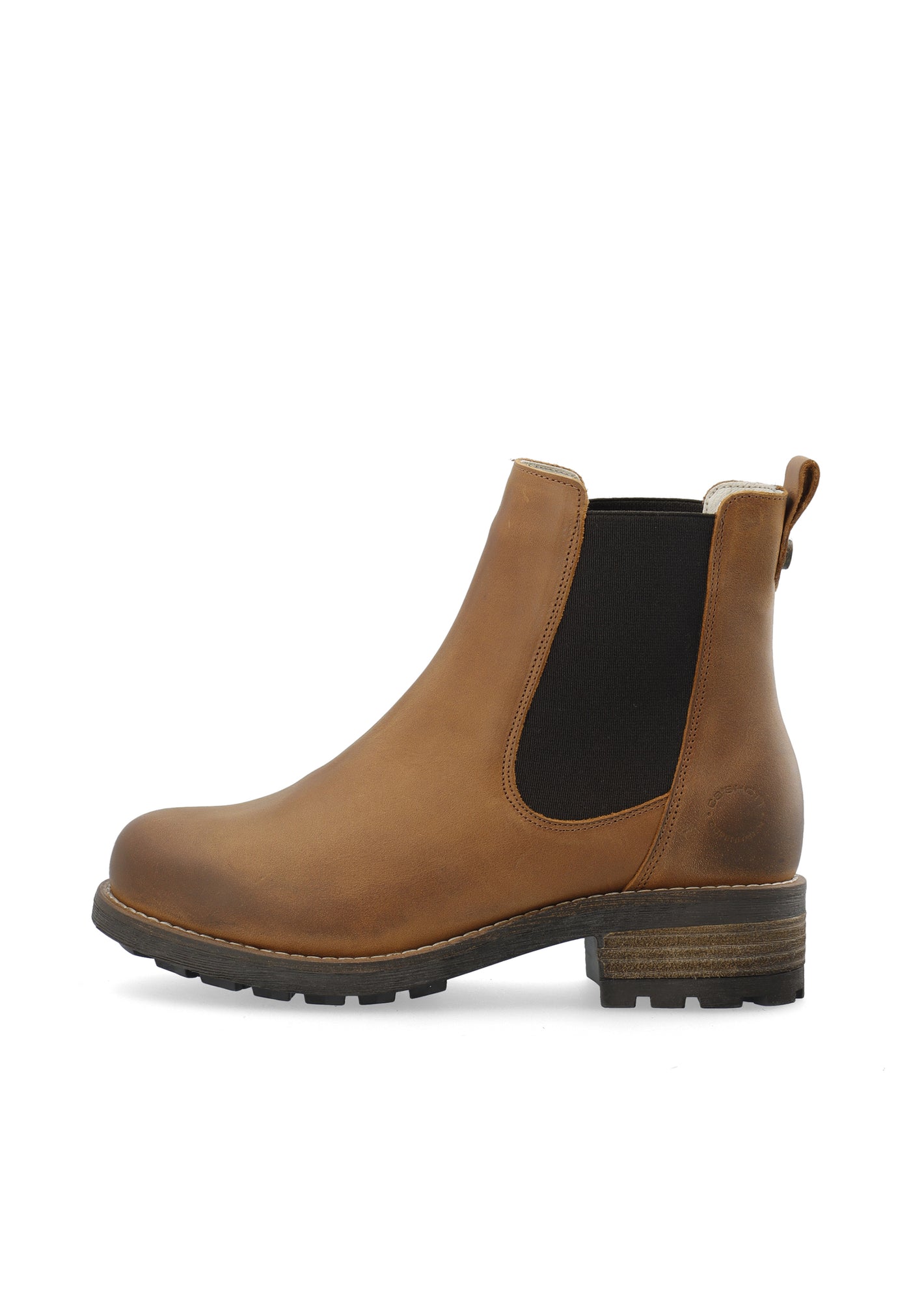 CASHOTT CASKARLA Chelsea Boot WR Warm Lining Oil Nubuck Chelsea Bison