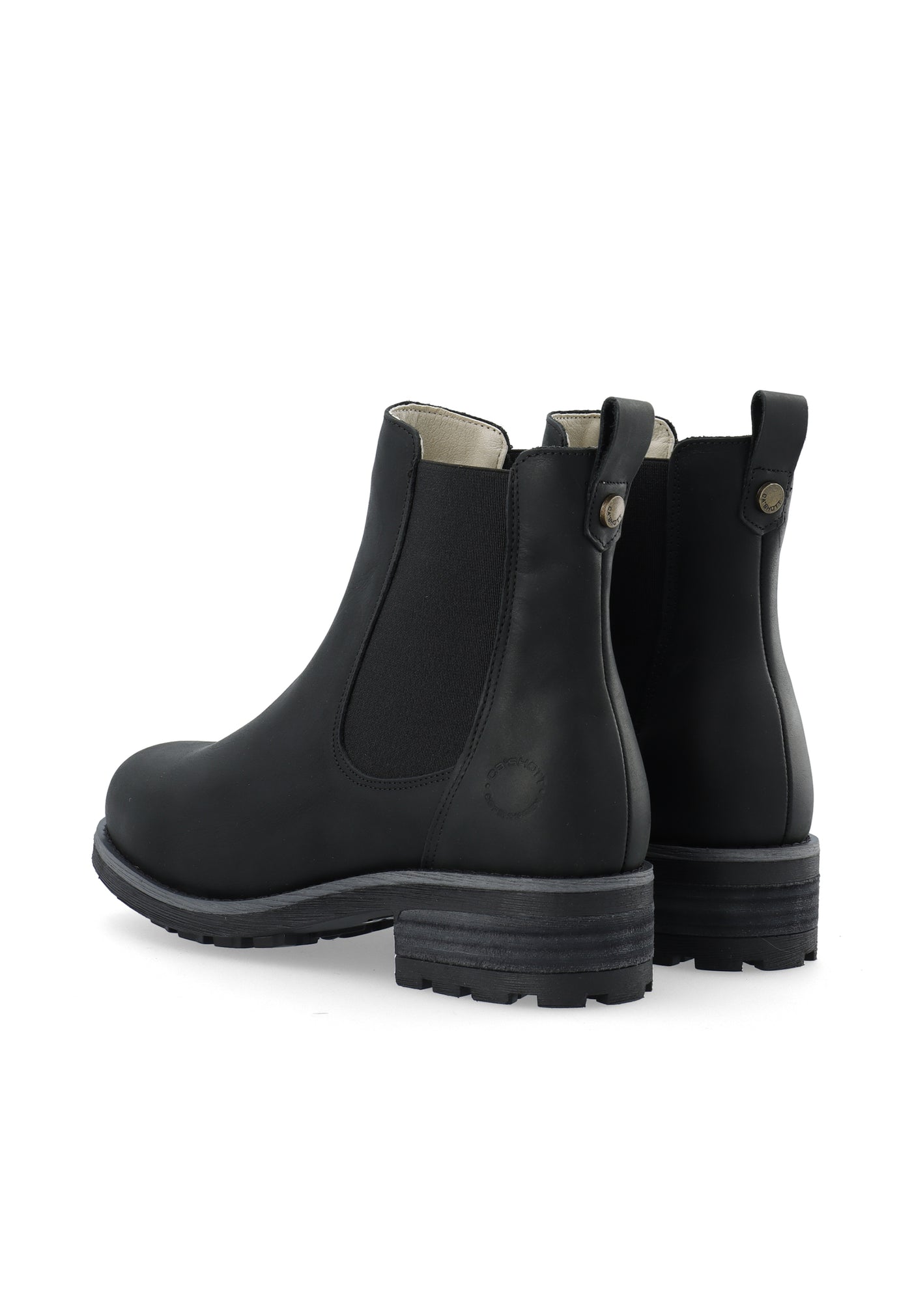 CASHOTT CASKARLA Chelsea Boot WR Warm Lining Oil Nubuck Chelsea Black