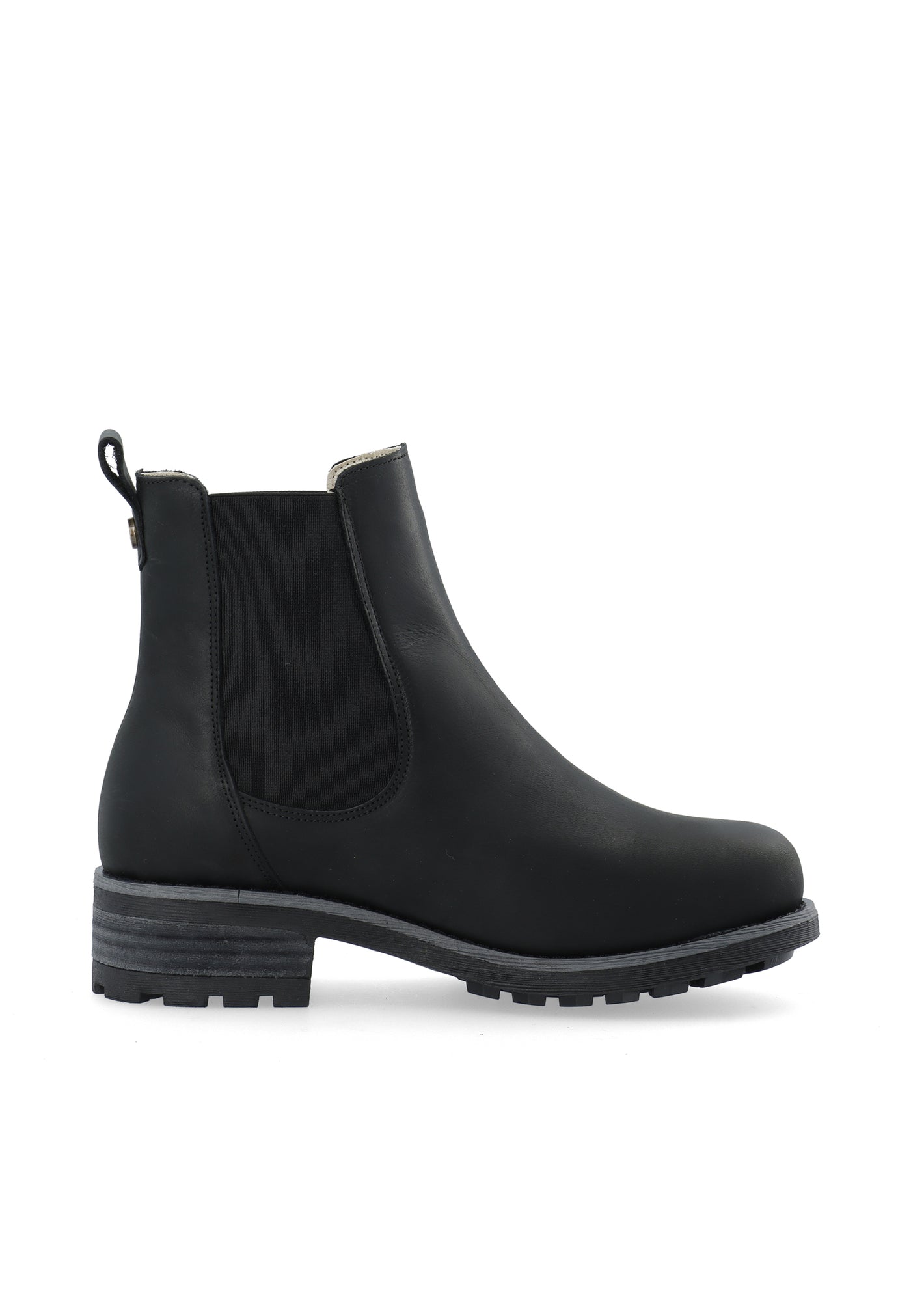 CASHOTT CASKARLA Chelsea Boot WR Warm Lining Oil Nubuck Chelsea Black