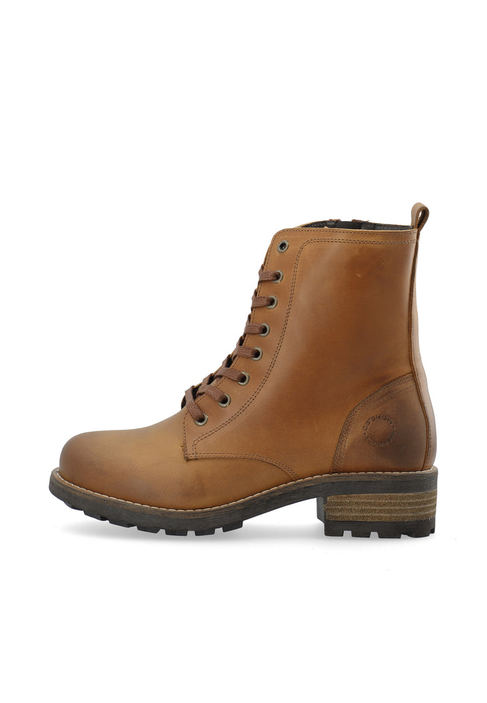 ca'shott CASKARLA LACE UP BOOT - Bison