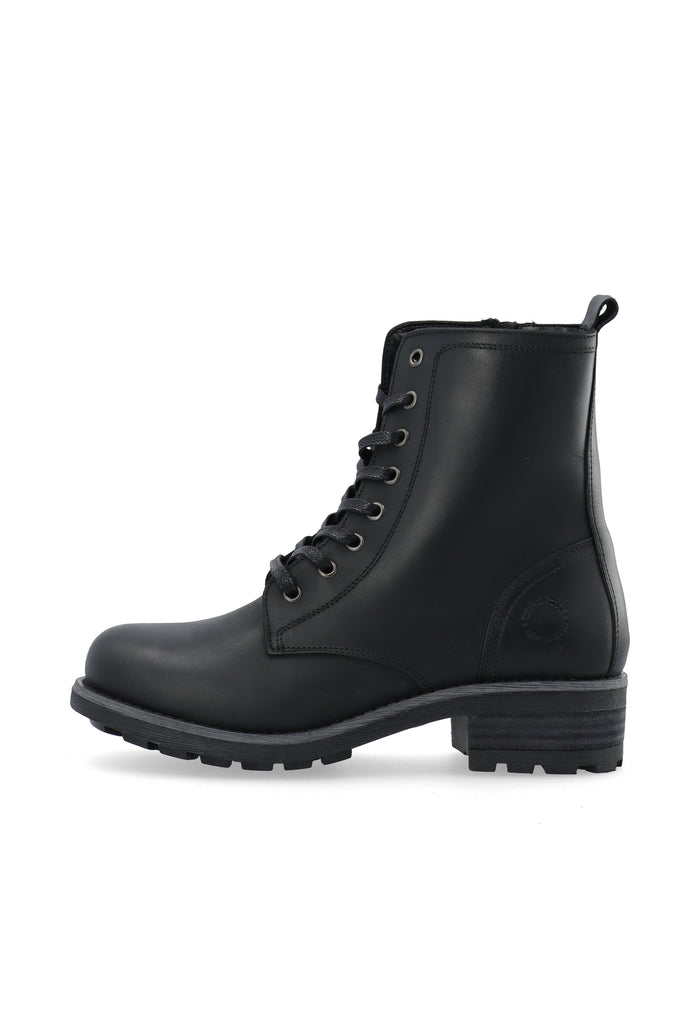 ca'shott CASKARLA LACE UP BOOT - Black