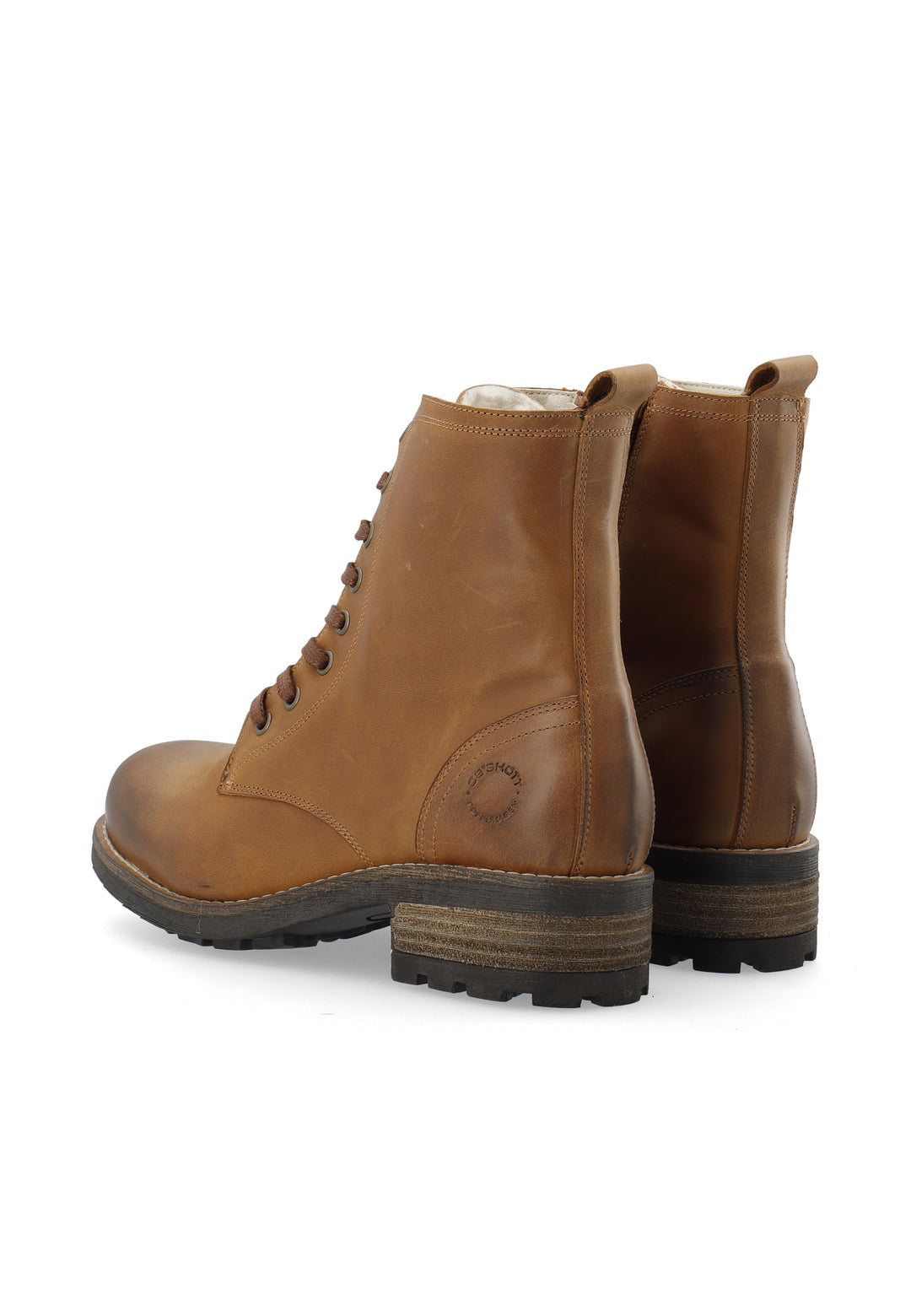 CASHOTT CASKARLA LACE UP BOOT Lace Up Bison