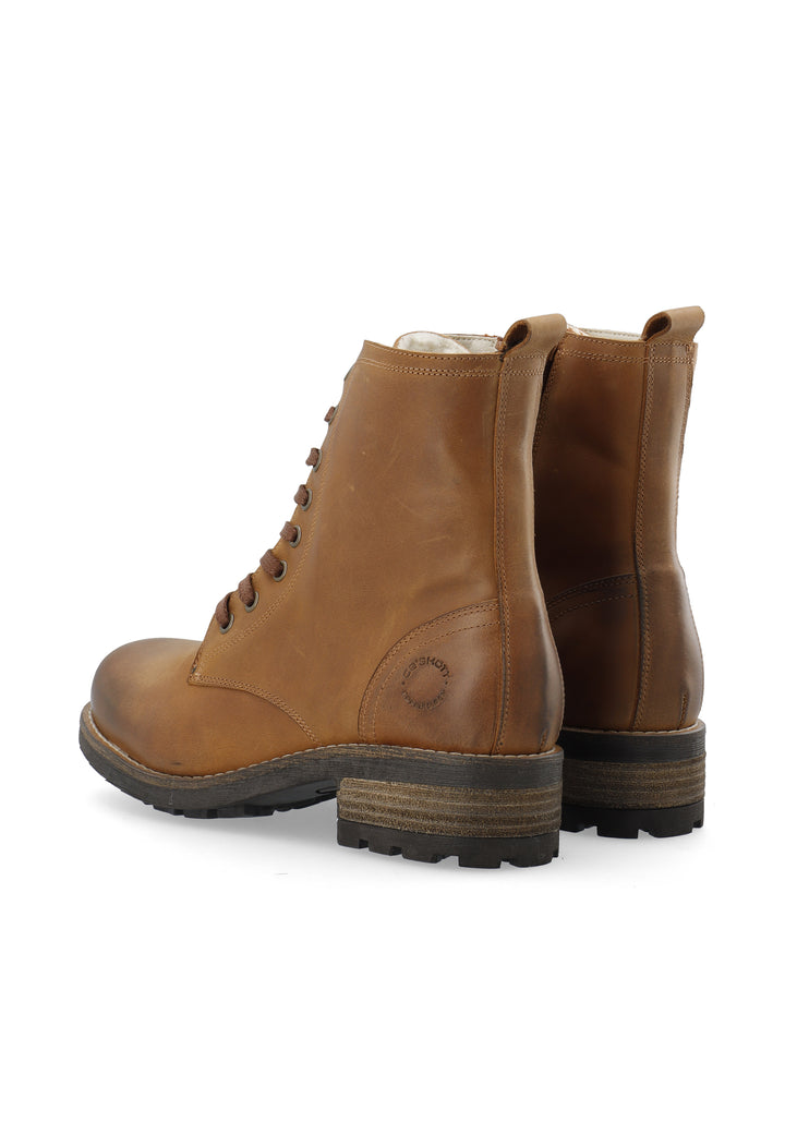 CASHOTT CASKARLA LACE UP BOOT Lace Up Bison