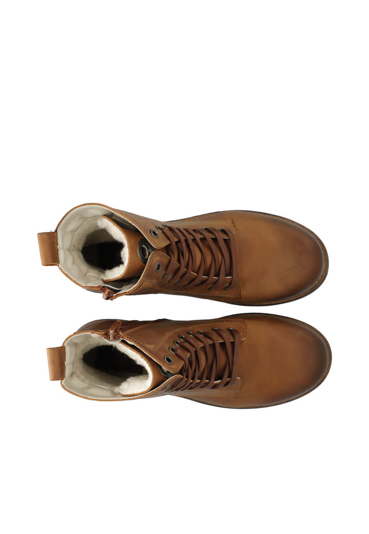 CASHOTT CASKARLA WARM LINED *Lace Up Bison
