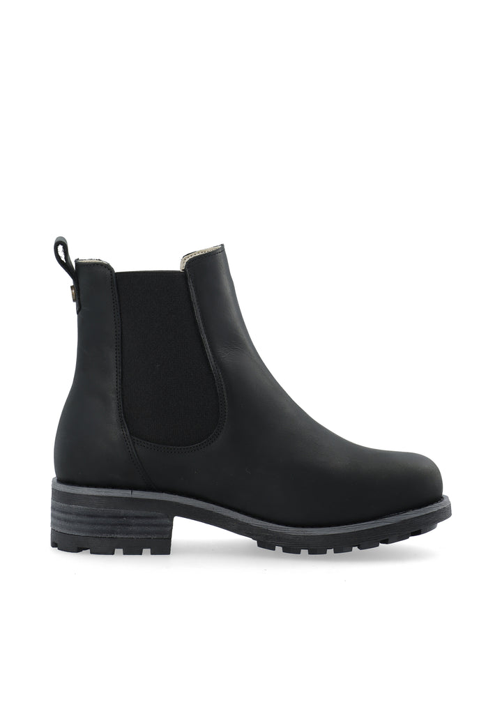 CASHOTT CASKARLA WARM LINED CHELSEA BOOT Chelsea Black
