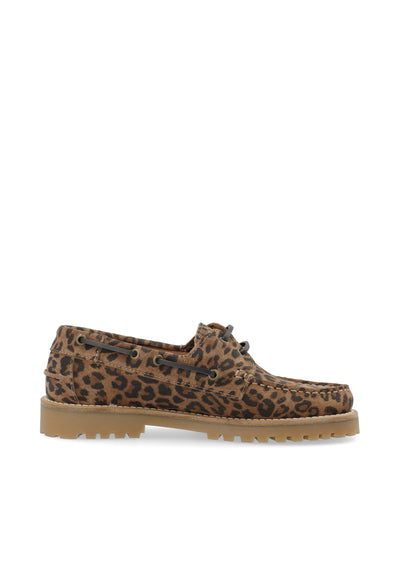 CASHOTT CASLENA BOAT SHOE Boat Leopard Print