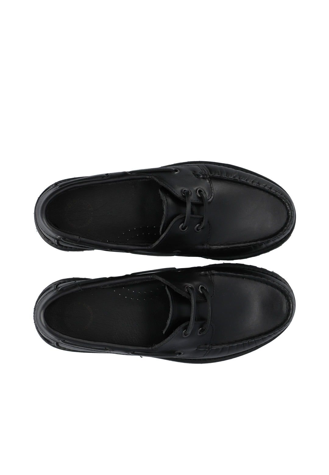 CASHOTT CASLENA BOAT SHOE Boat Black/Black