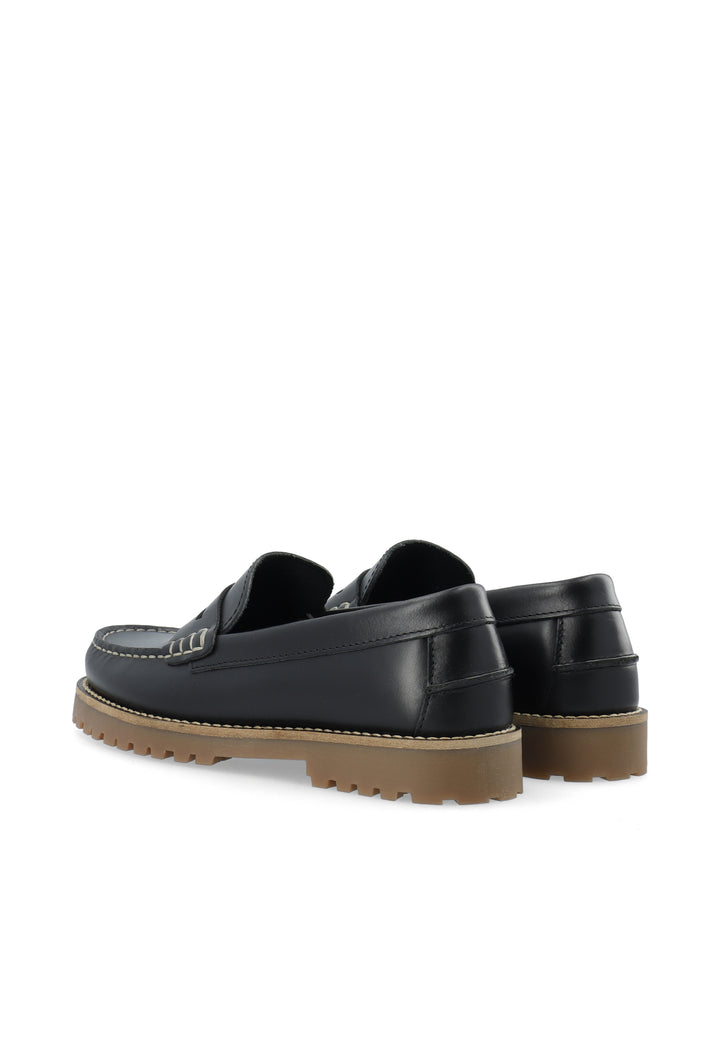CASHOTT CASLENA Loafer Pull Up Leather *Loafers Black