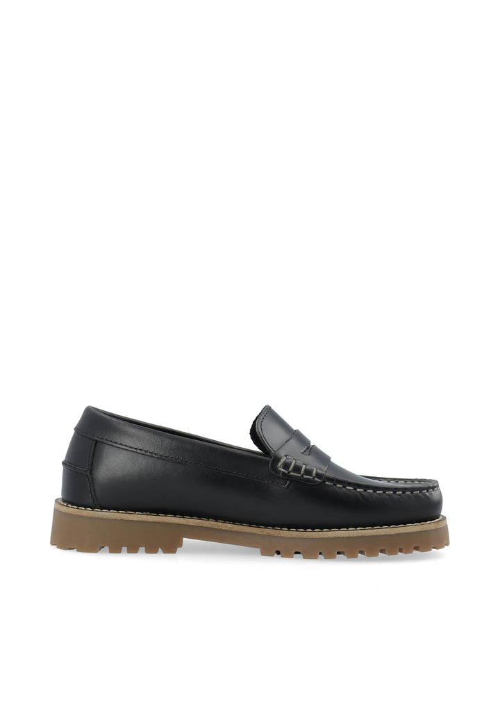 CASHOTT CASLENA Loafer Pull Up Leather *Loafers Black