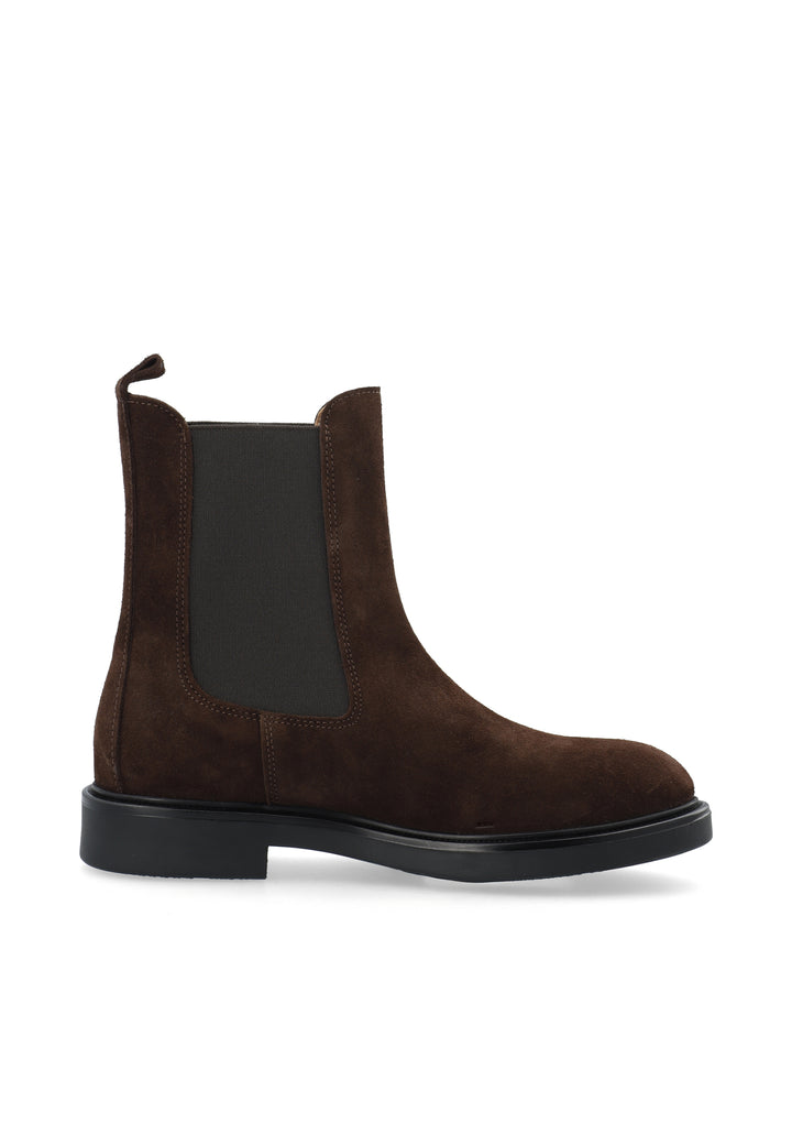 CASHOTT CASLOLA CHELSEA BOOT - Suede *Chelsea Dark Brown
