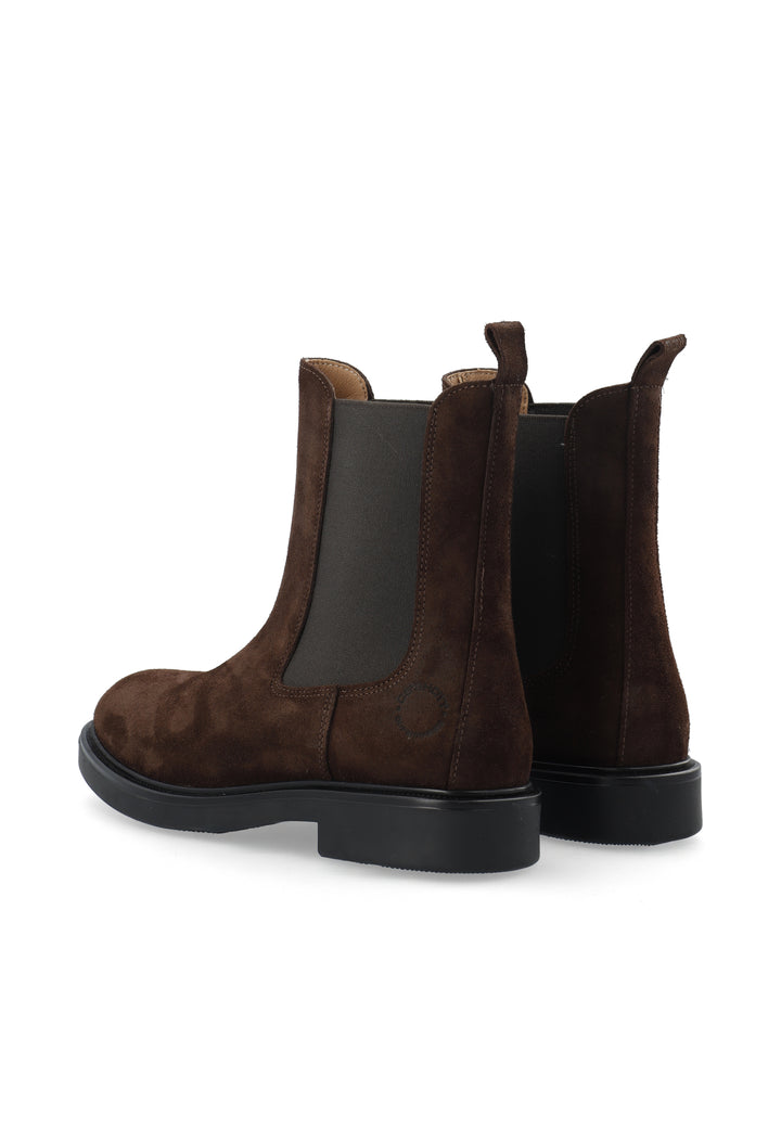 CASHOTT CASLOLA CHELSEA BOOT - Suede *Chelsea Dark Brown