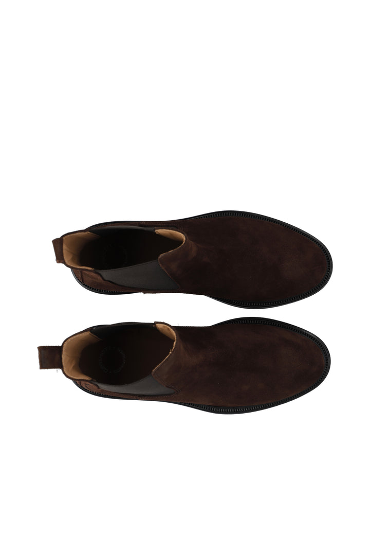CASHOTT CASLOLA CHELSEA BOOT - Suede *Chelsea Dark Brown