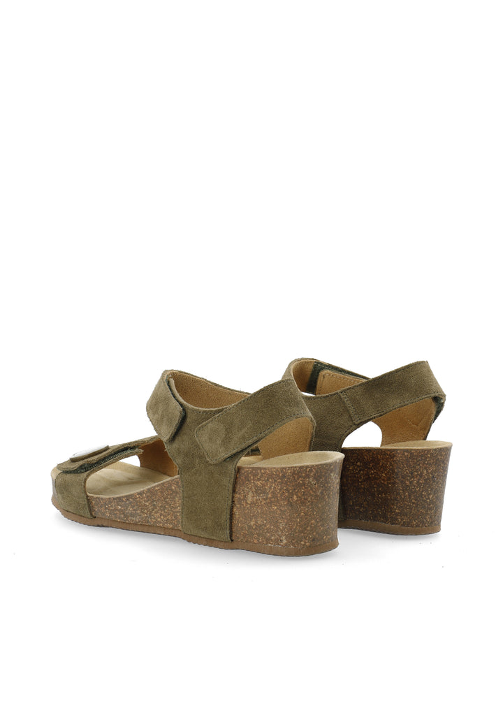 CASHOTT CASMETTE SANDAL Velcro Olive