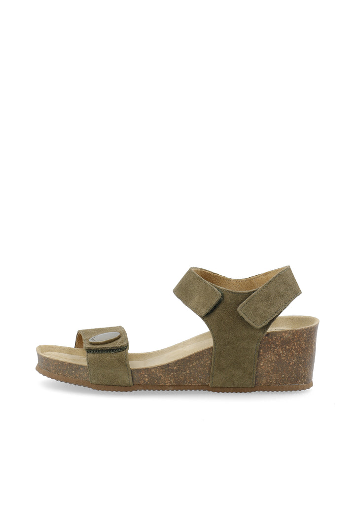 CASHOTT CASMETTE SANDAL Velcro Olive