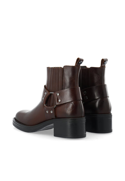 CASHOTT CASRIKKE CHELSEA BOOT Biker Coffee