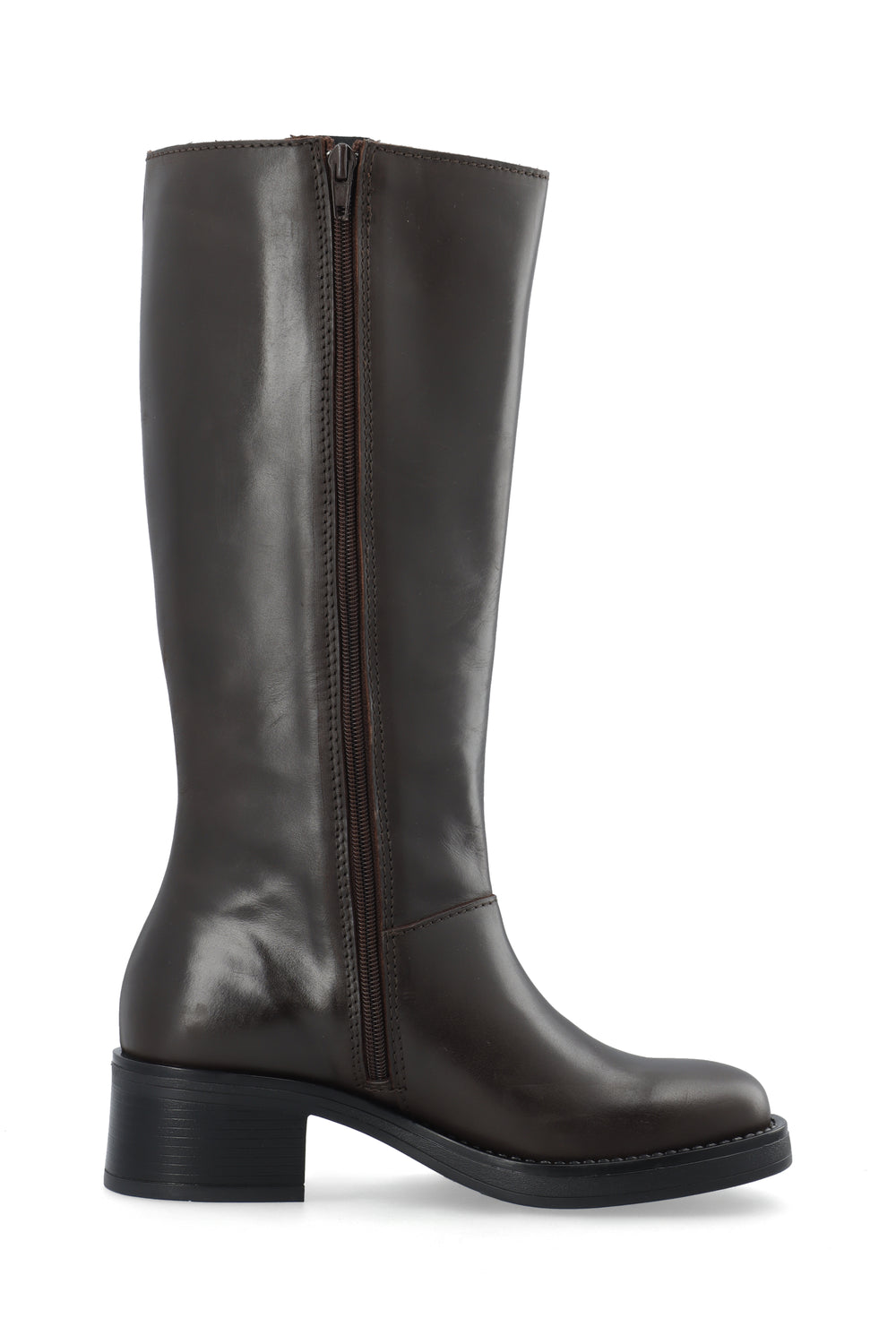 CASHOTT CASRIKKE WIDE PULL BOOT *Pull On Dark Brown