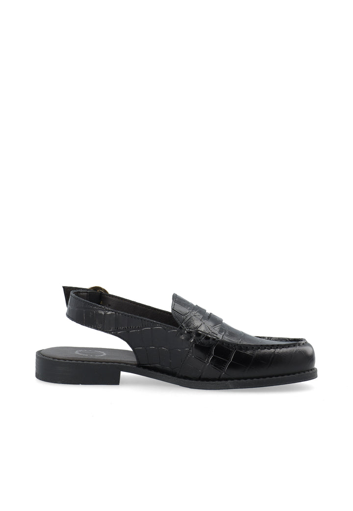 CASHOTT CASROBERTA SLINGBACK LOAFER *Slingback Black Croco