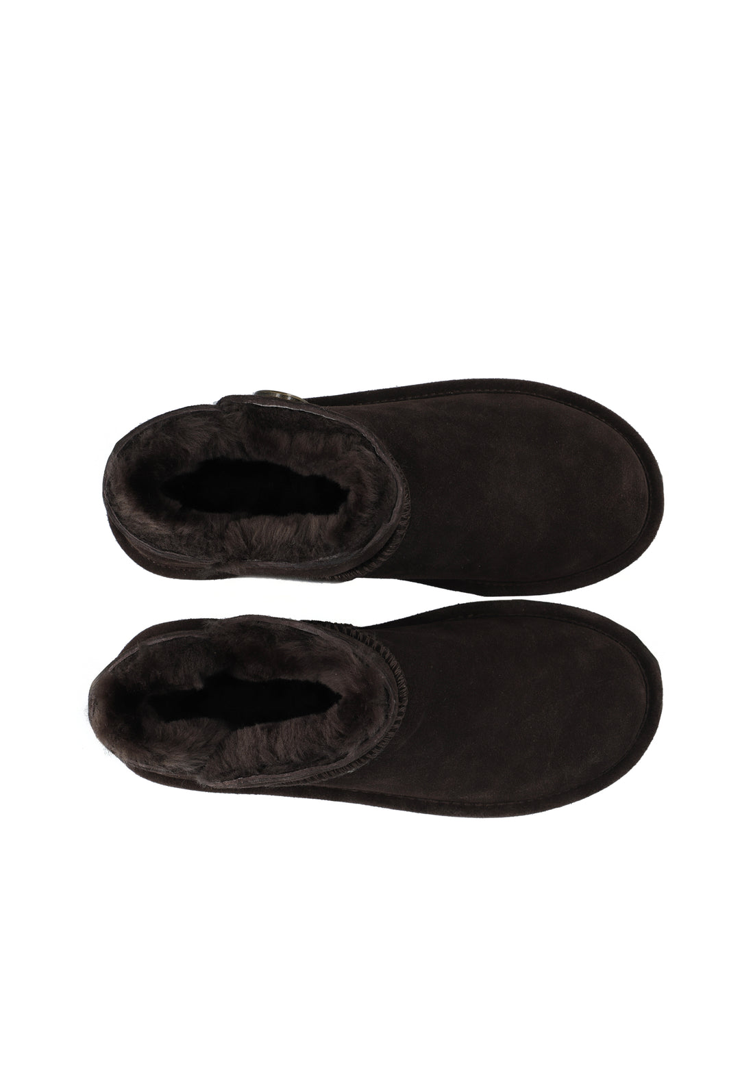 CASHOTT CASSIA PULL BOOT SUEDE, WARM LINING Pull On Dark Brown