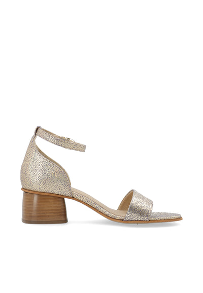 CASHOTT CASSTINA Sandal Ankle Strap Metallic Suede Vegetable Tanned Ankel strap Multi Color