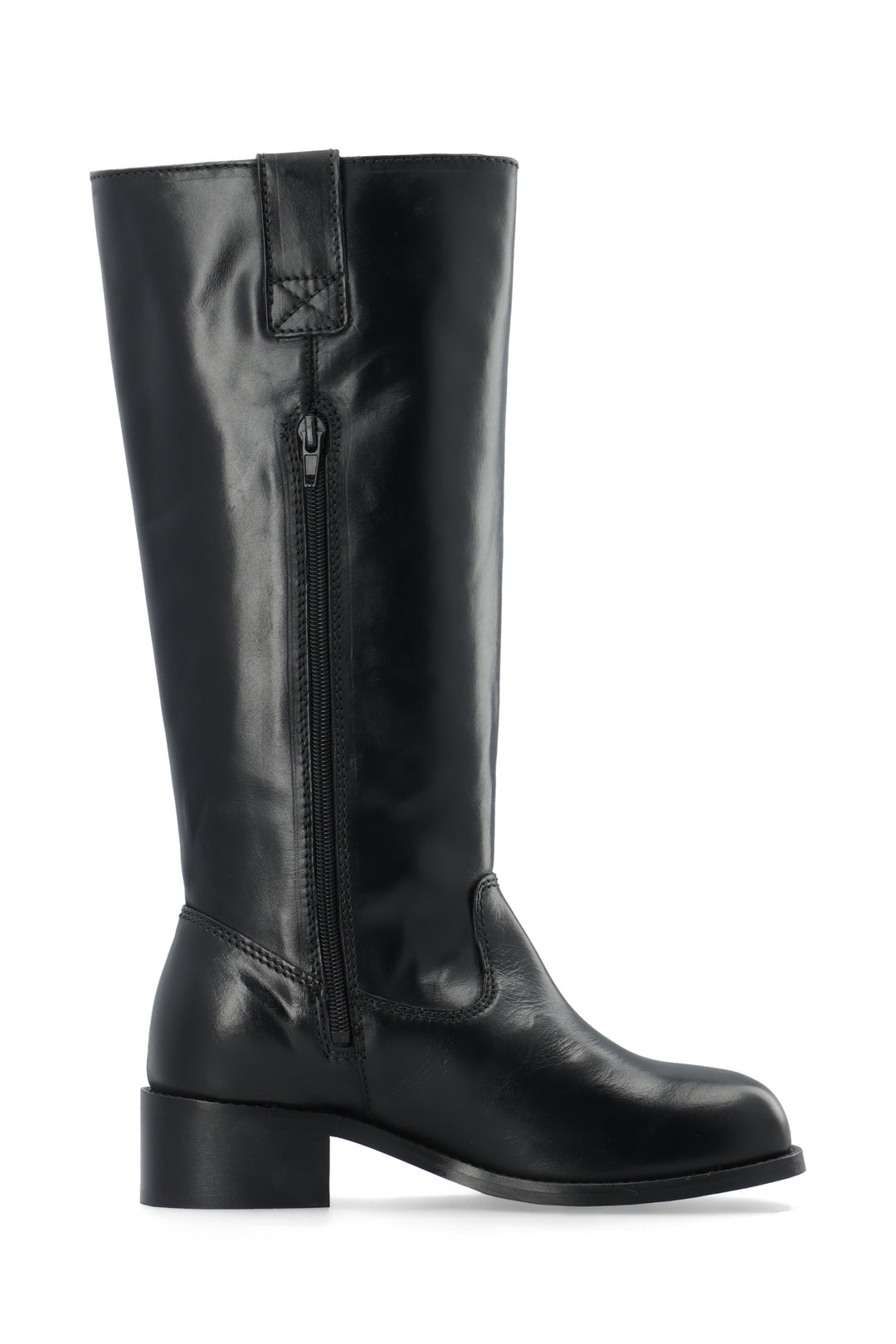 CASHOTT CASVILMA HIGH SHAFT BOOT *Zip Boot Black