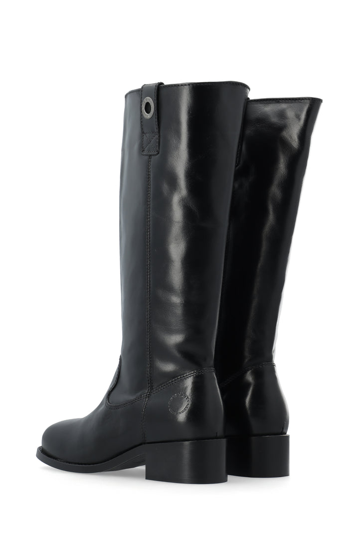 CASHOTT CASVILMA HIGH SHAFT BOOT *Zip Boot Black