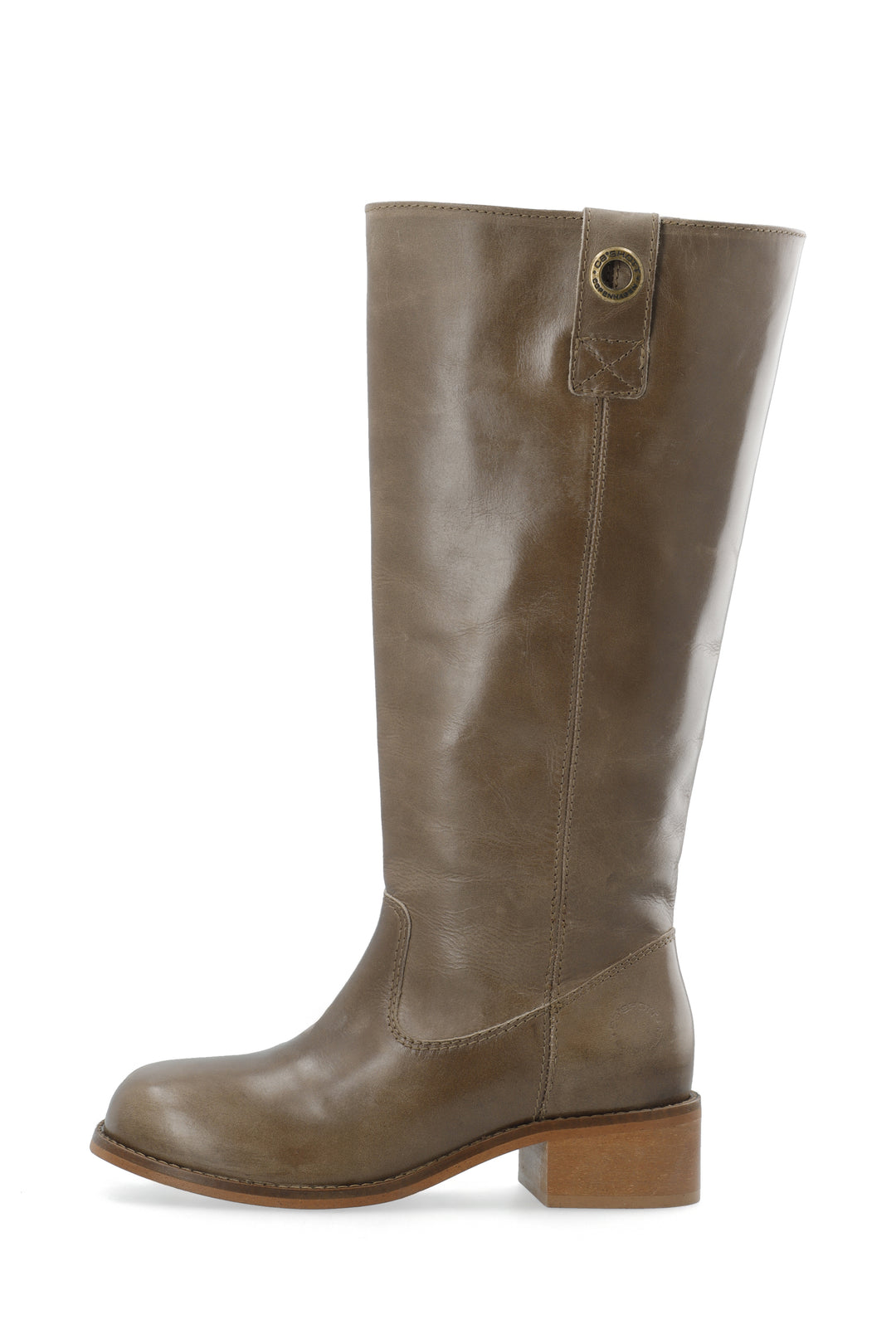 CASHOTT CASVILMA HIGH SHAFT BOOT *Zip Boot Taupe