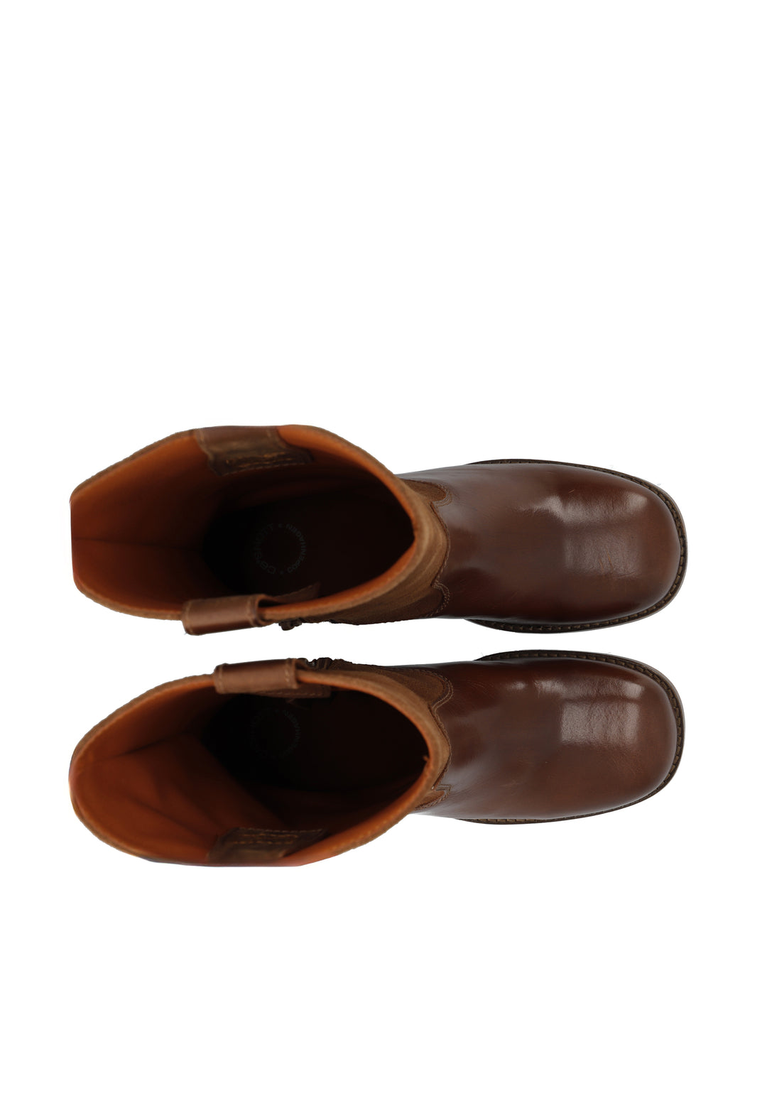 CASHOTT CASVILMA MID CUT MIX *Pull On Cognac