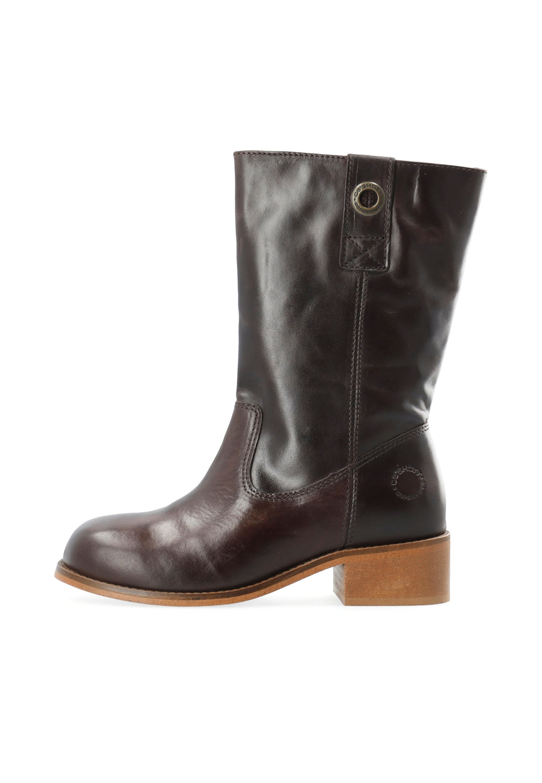 CASHOTT CASVILMA MID CUT STONE *Pull On Dark Brown