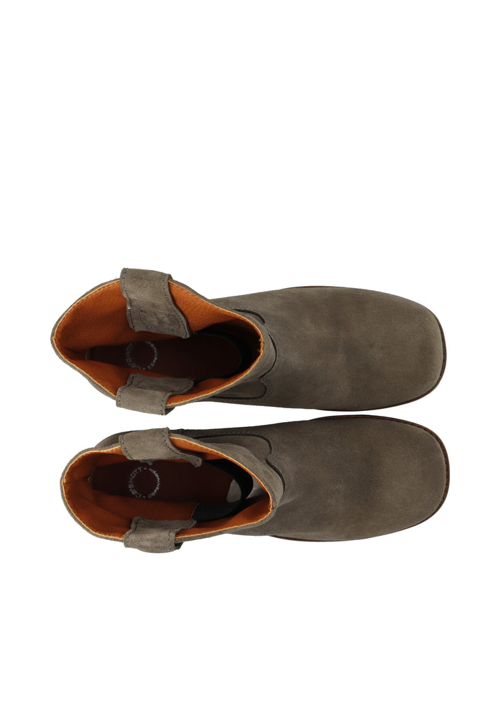 CASHOTT CASVILMA PULL ON BOOT Ankle Boots Taupe
