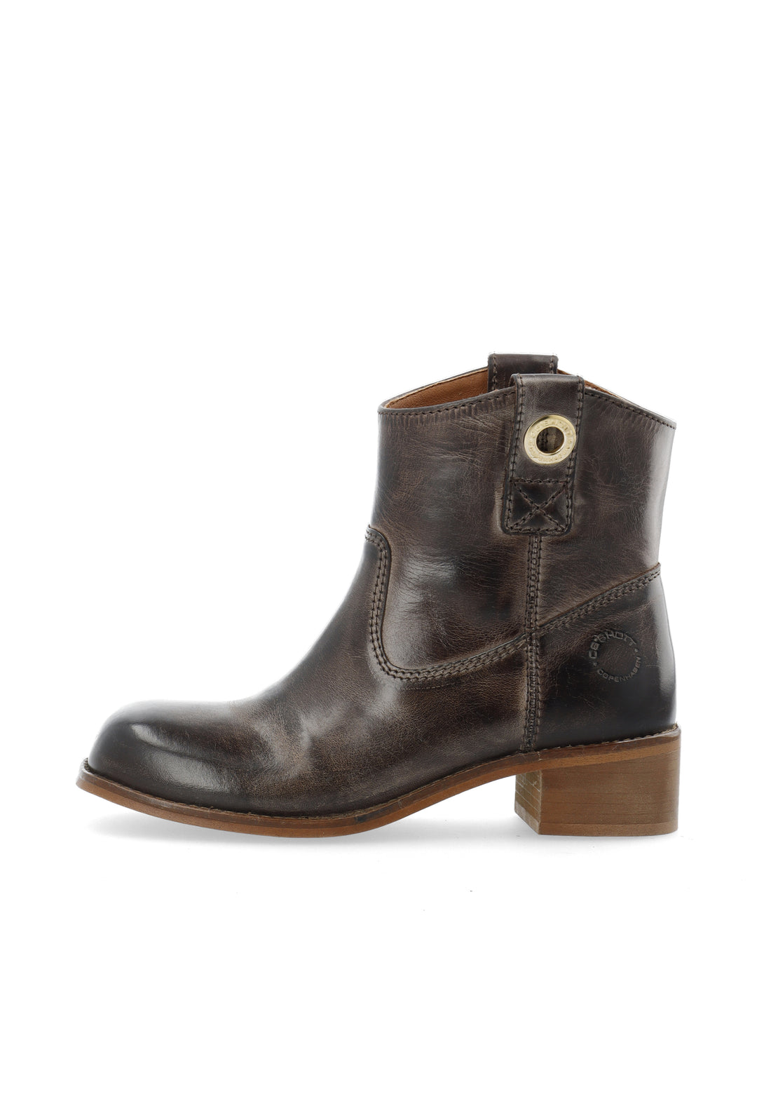 CASVILMA Pull On Low Cut Boot Waxy Leather