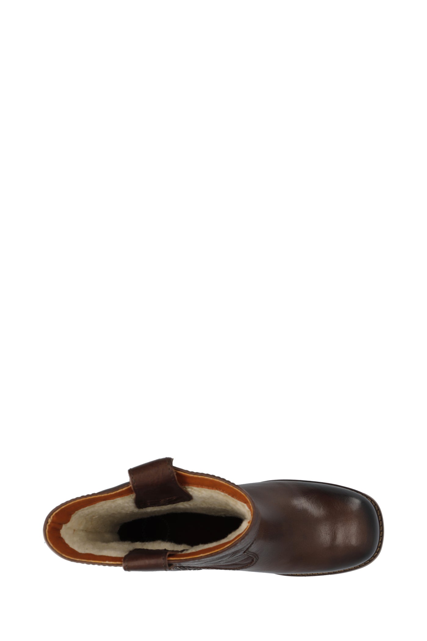 CASHOTT CASVILMA WARM LINED MID CUT BOOT Pull On Dark Brown