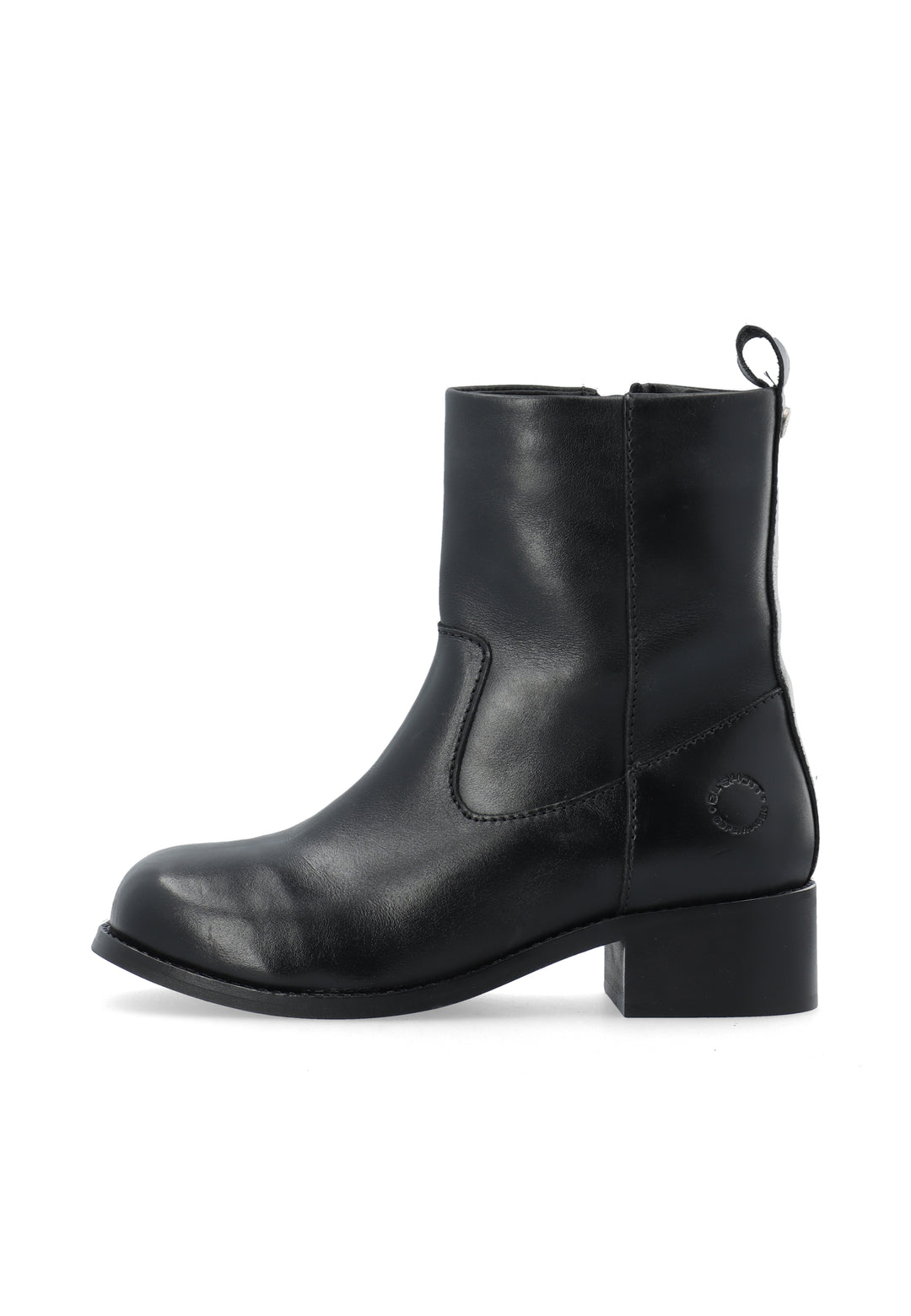 CASHOTT CASVILMA ZIP BOOT - Leather *Zip Boot Black